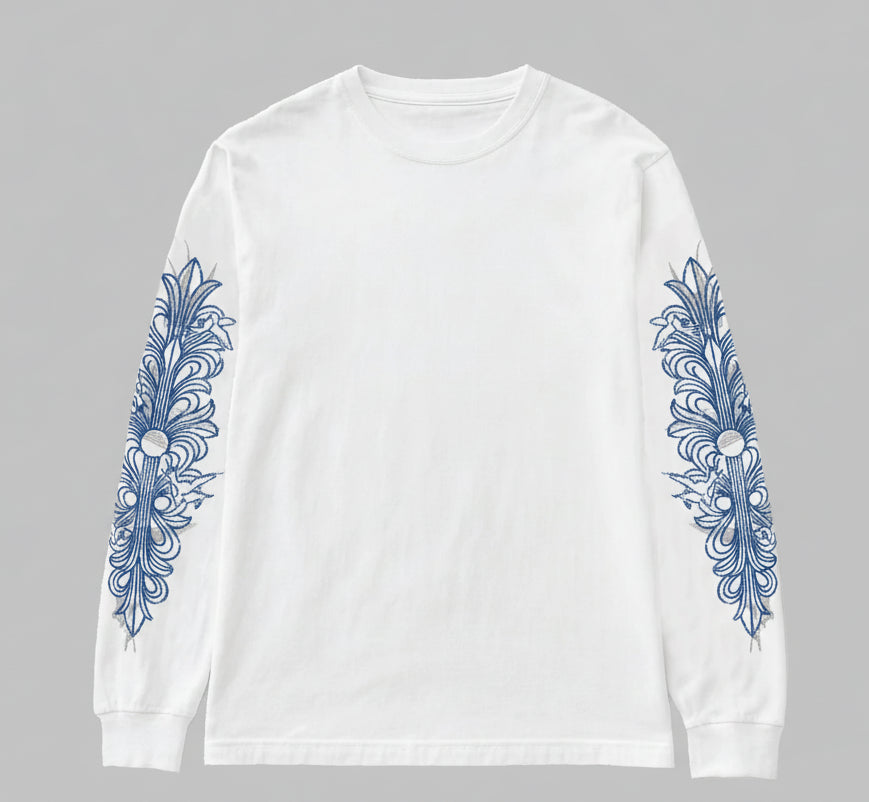 Cadre – Longsleeve Bleu