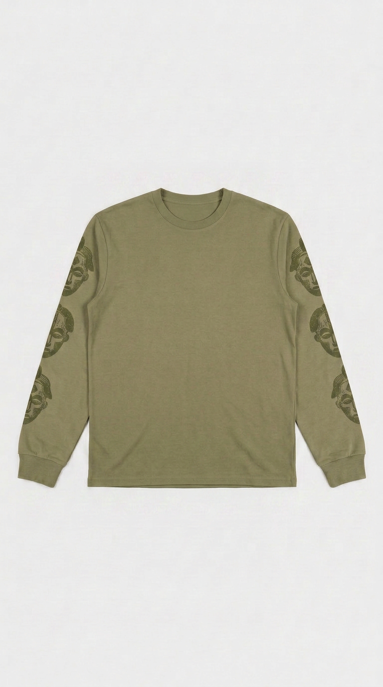 Schwarzes Afrika Mask Longsleeve
