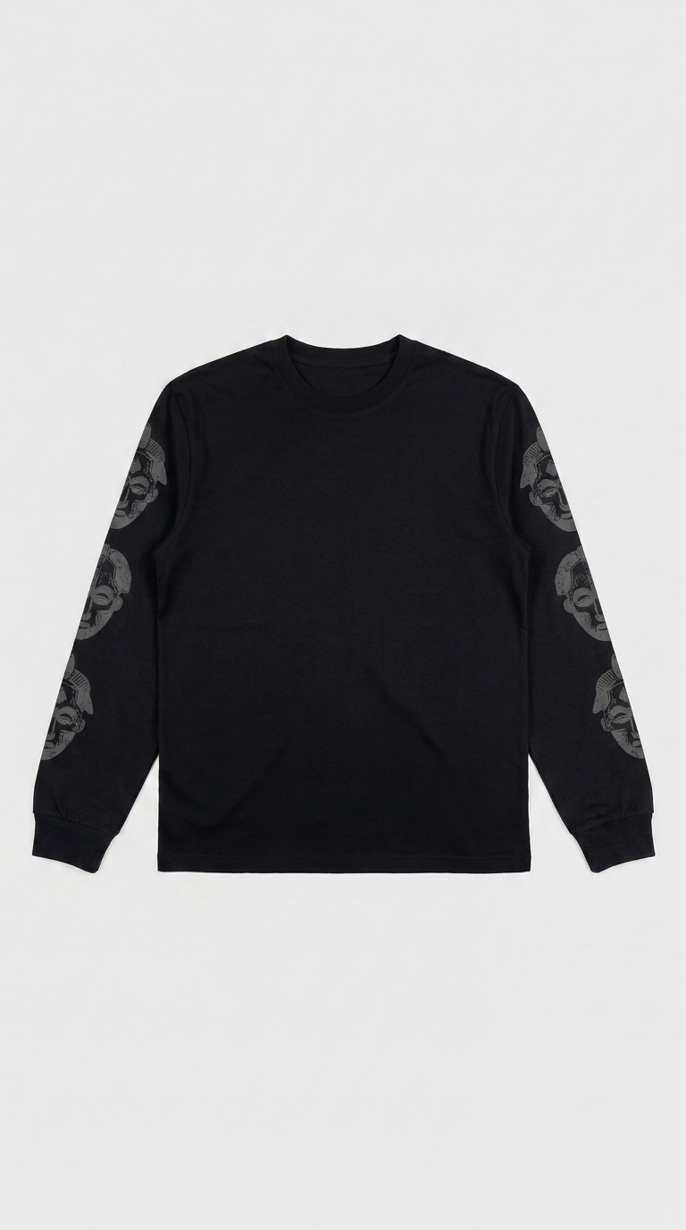 Schwarzes Afrika Mask Longsleeve